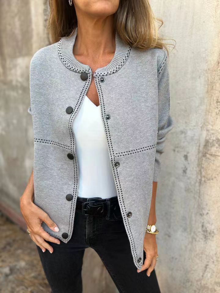 Alba |  Cardigan boutonné pour femme 🌸 Spécialités de printemps 💐