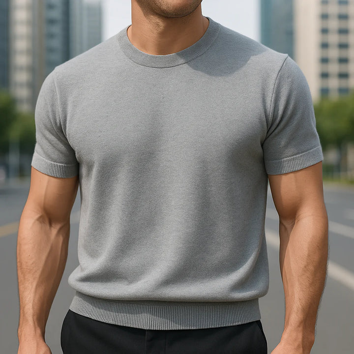 Maglia - T-shirt en mérinos et cachemire