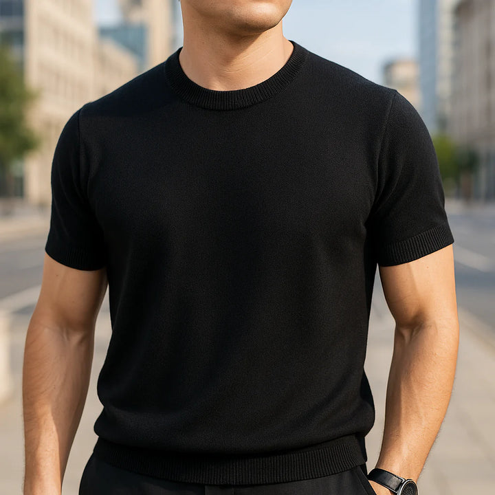 Maglia - T-shirt en mérinos et cachemire