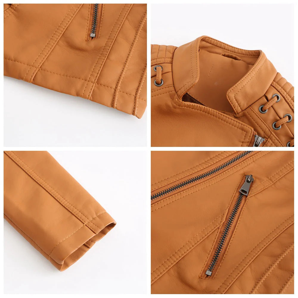 Chloé | Veste en cuir véritable