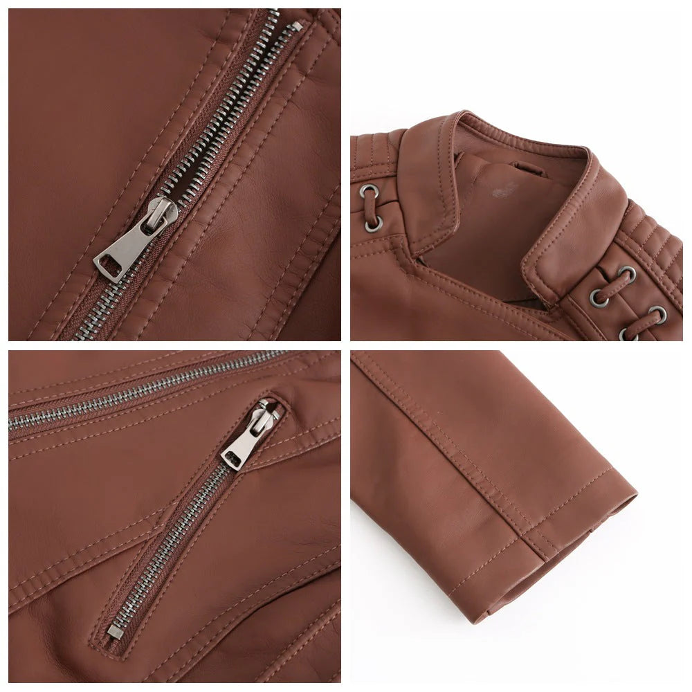 Chloé | Veste en cuir véritable