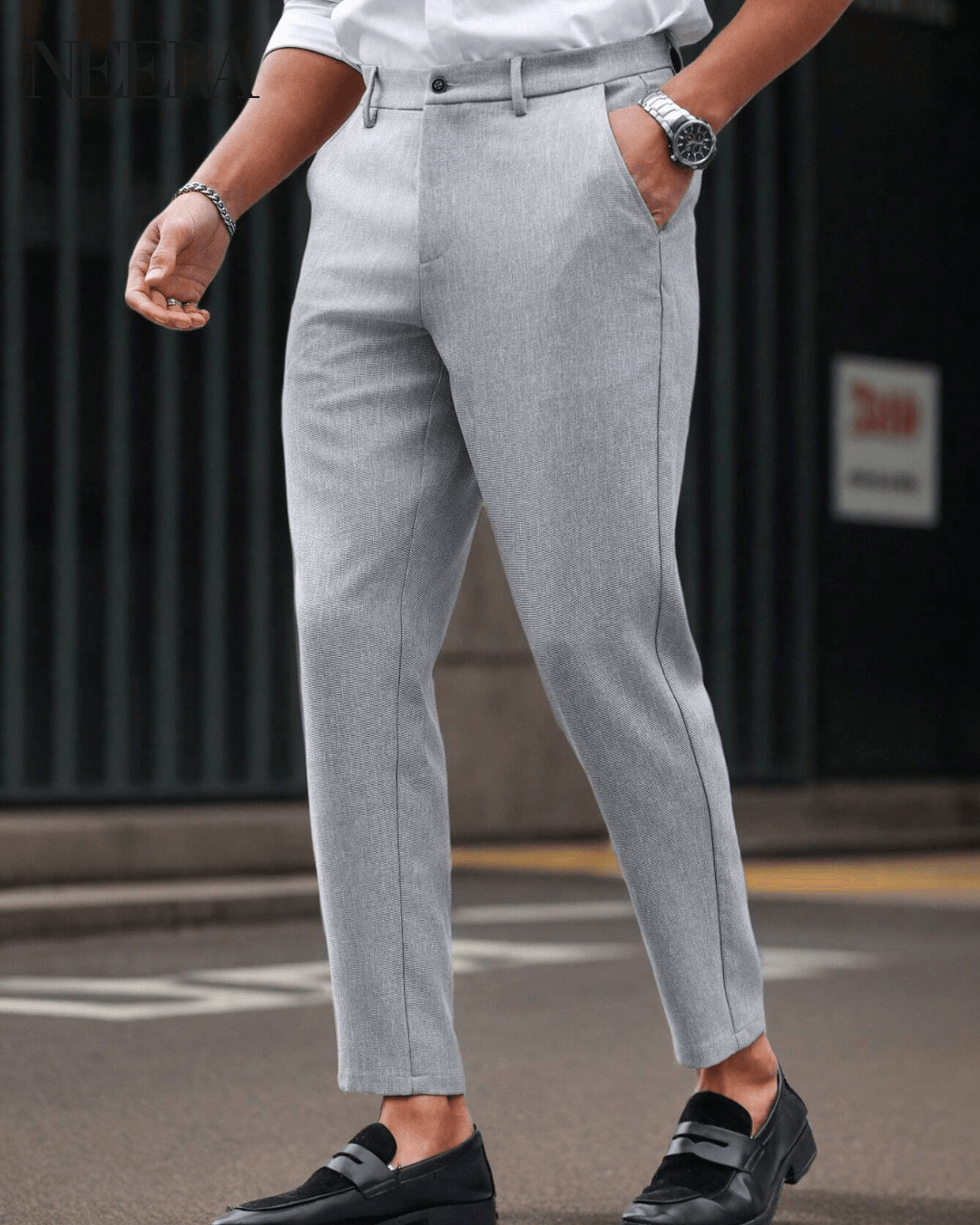 Slim Fit Elegant Trousers