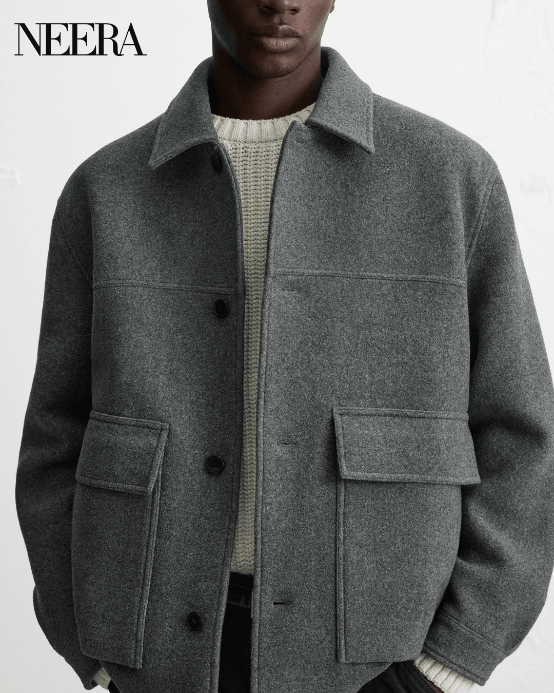 Classic Jacket with Front Pockets