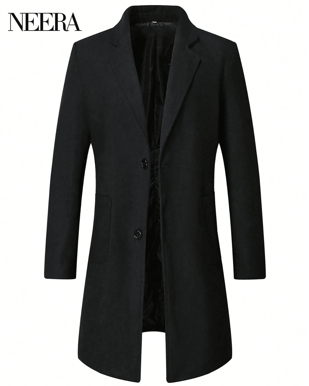 Elegante cappotto di lana