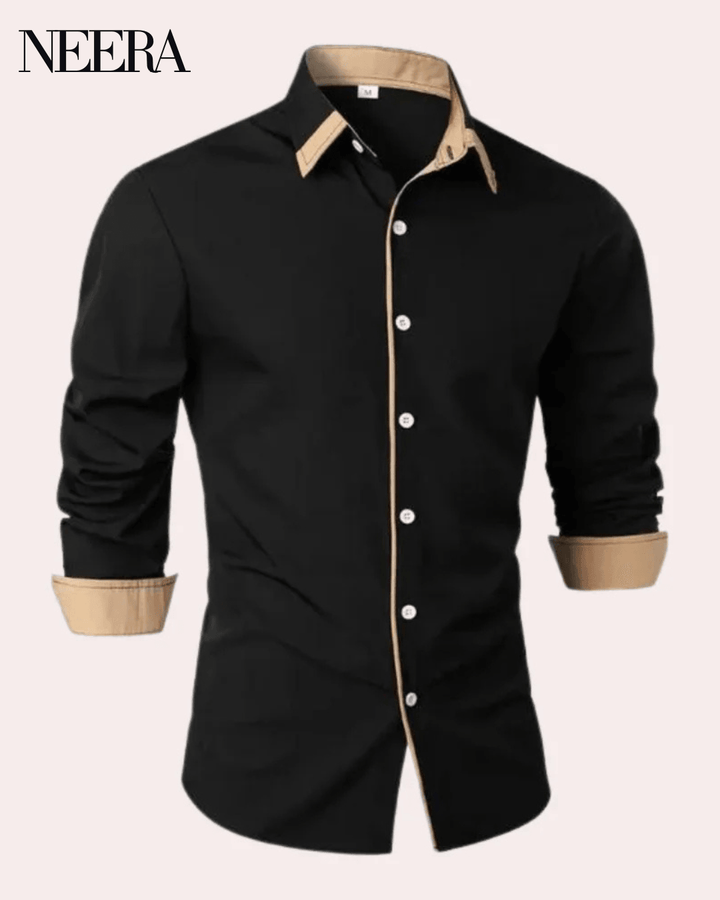 Classic and elegant autumn shirt