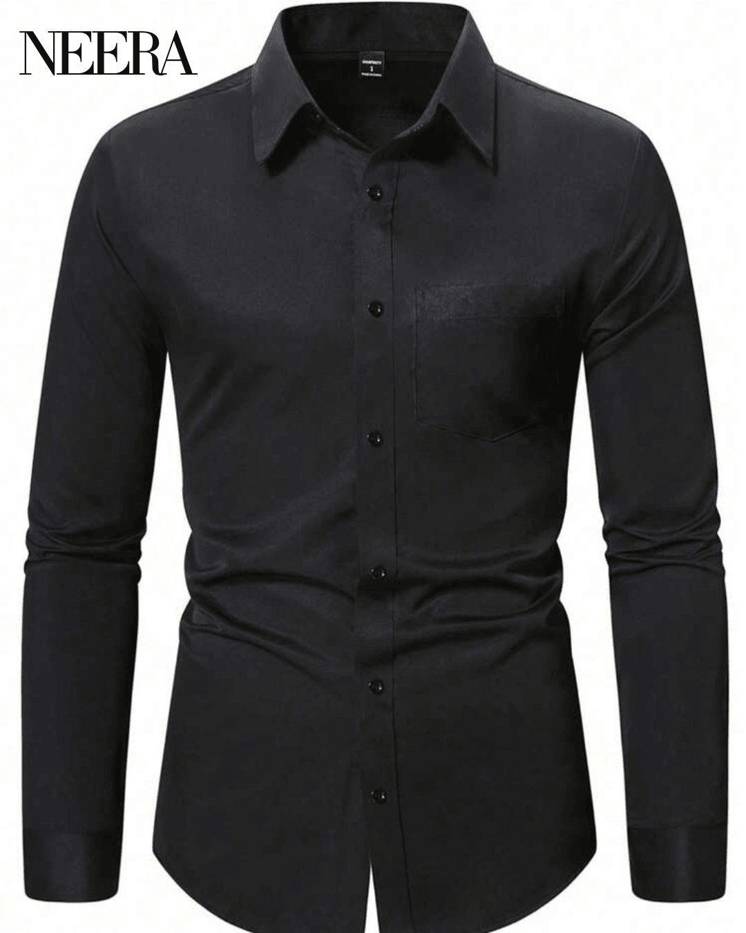 Elegant Long Sleeve Cotton Shirt