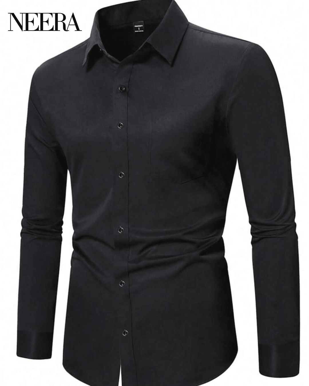 Elegant Long Sleeve Cotton Shirt