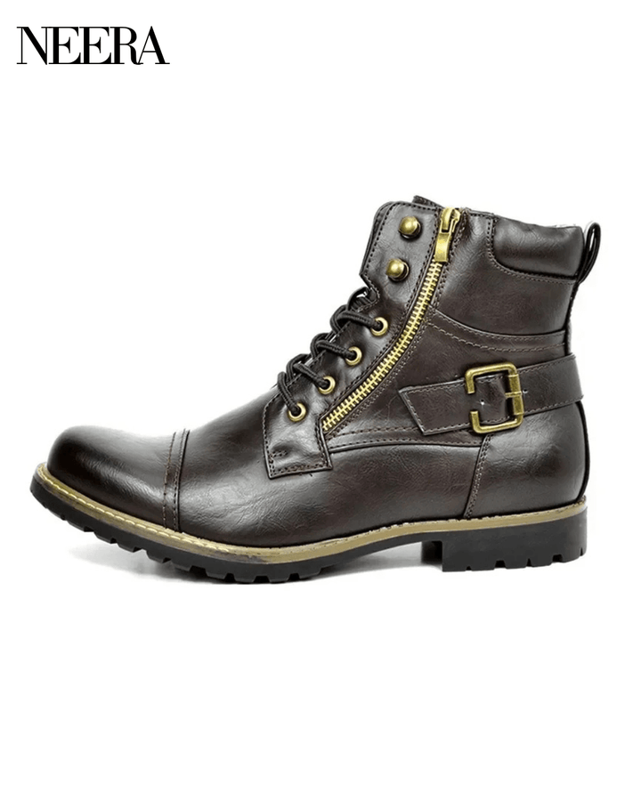 Damon | Leather lace boots