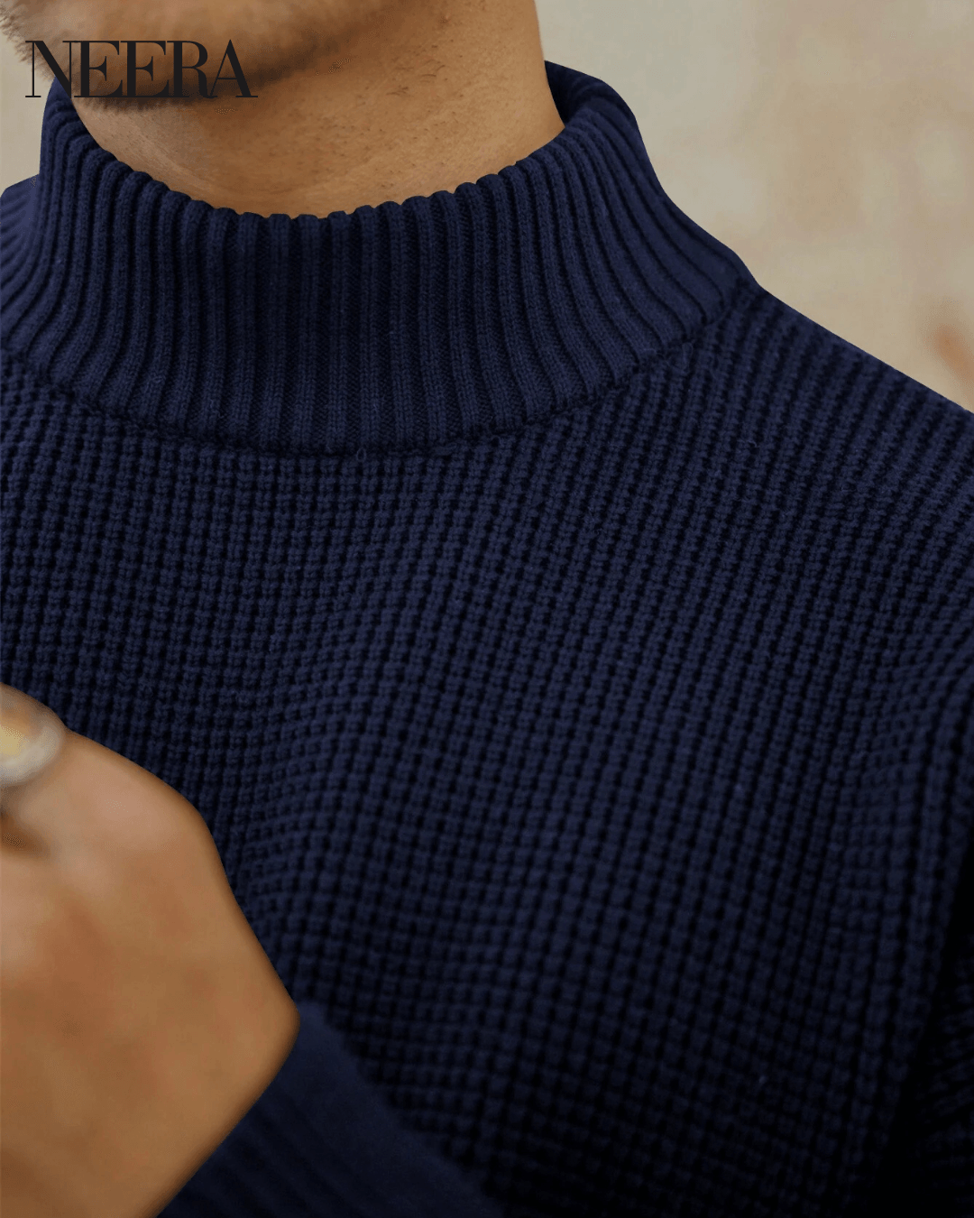 High Neck Sweater