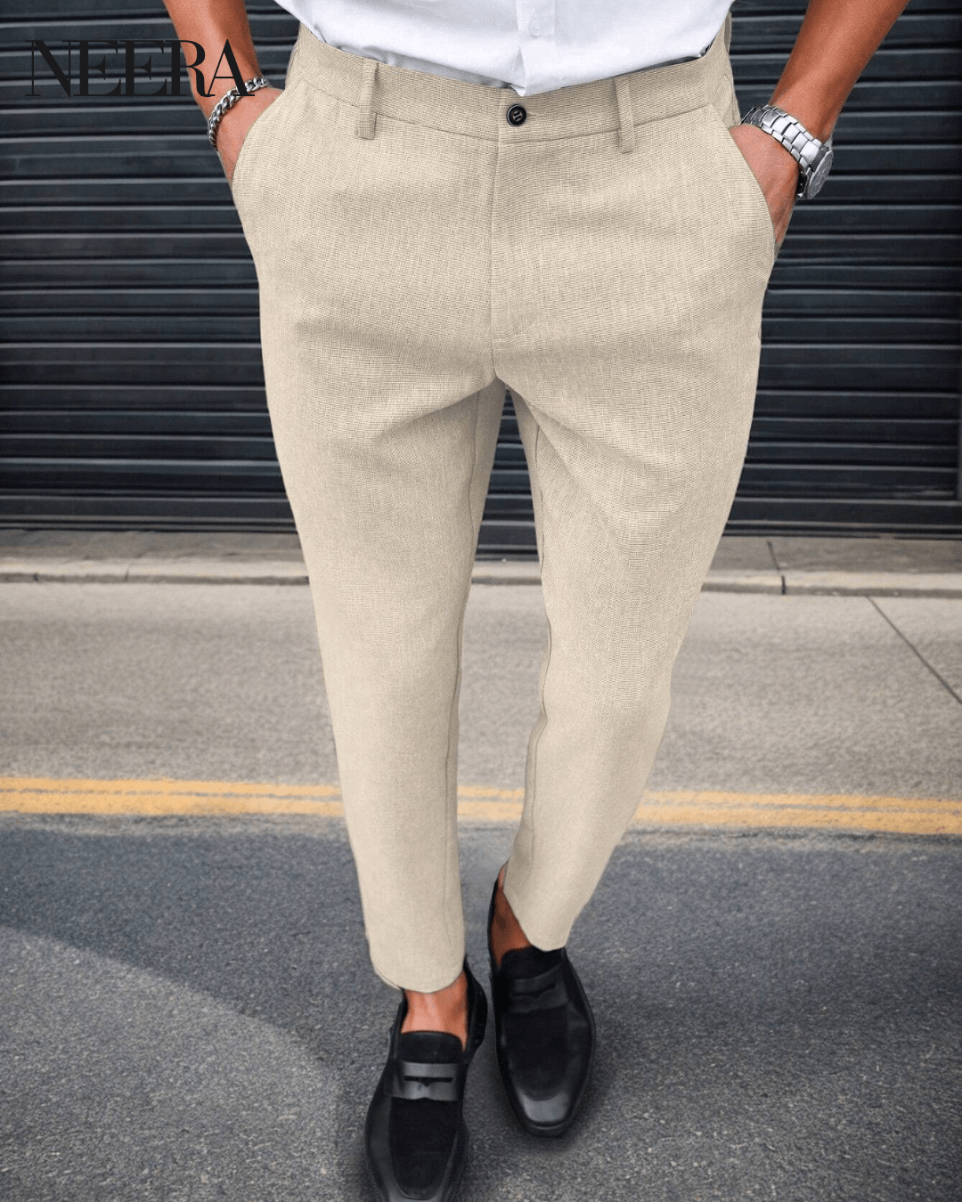 Pantaloni eleganti slim fit