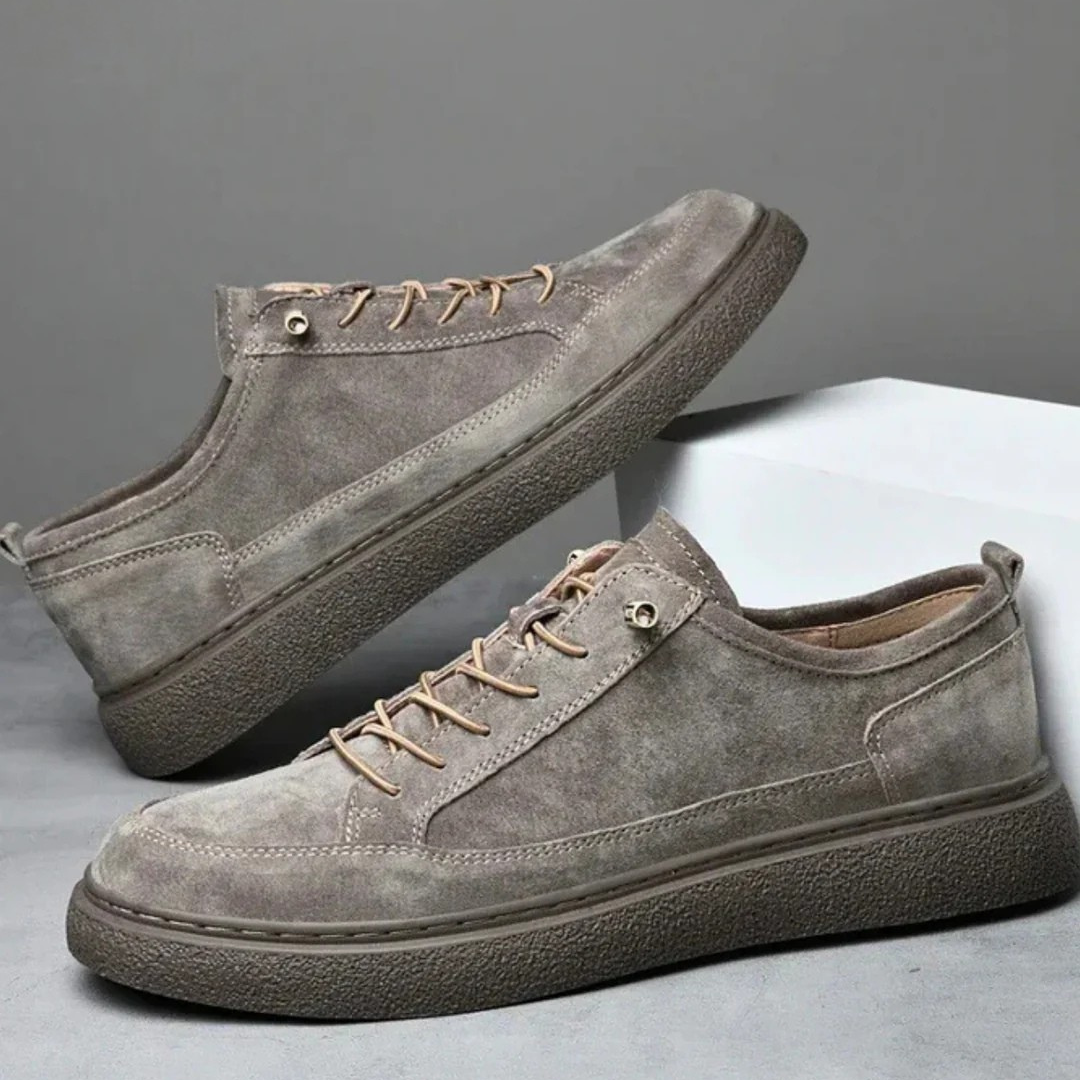 Microfono | Sneakers in pelle scamosciata