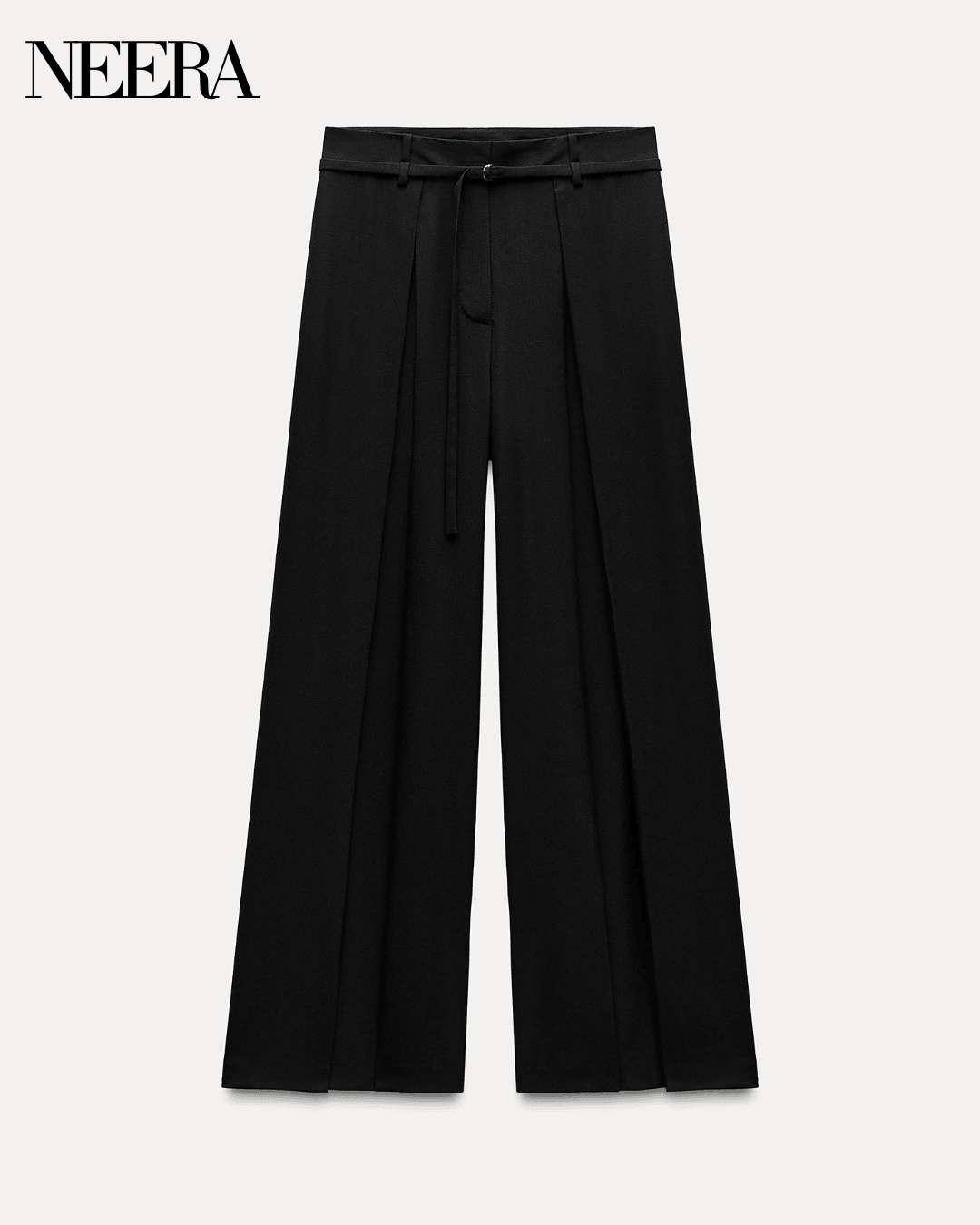 Wide leg trousers