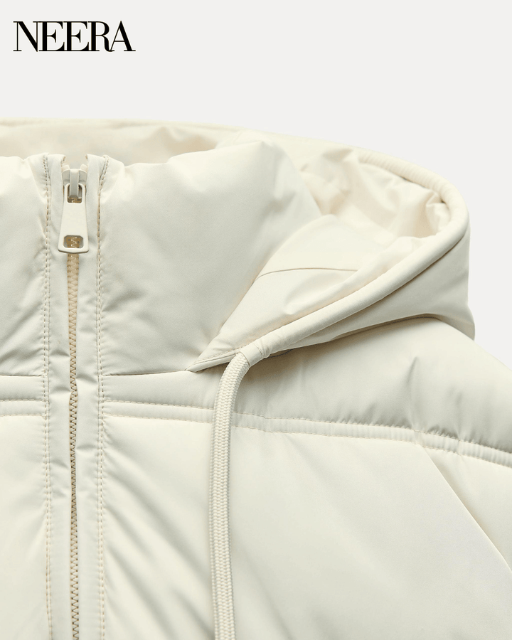 Down Jacket with Hood