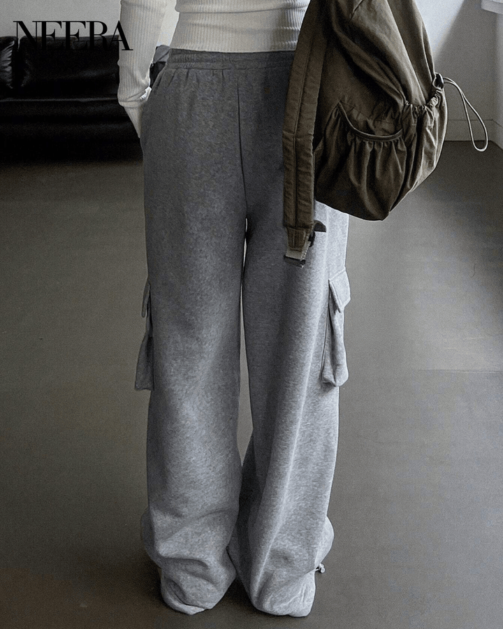 Cargo Jogger Pants with Side Pockets