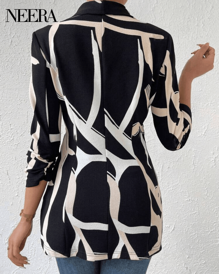 Abstract Pattern Blazer