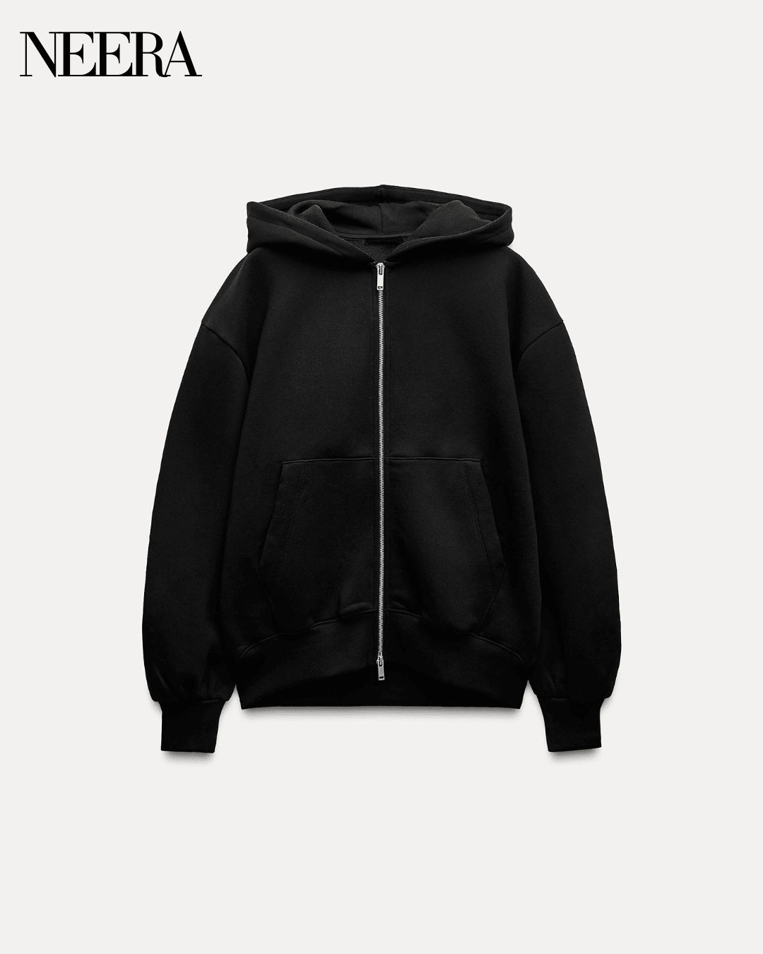 Hoodie with Zip Up