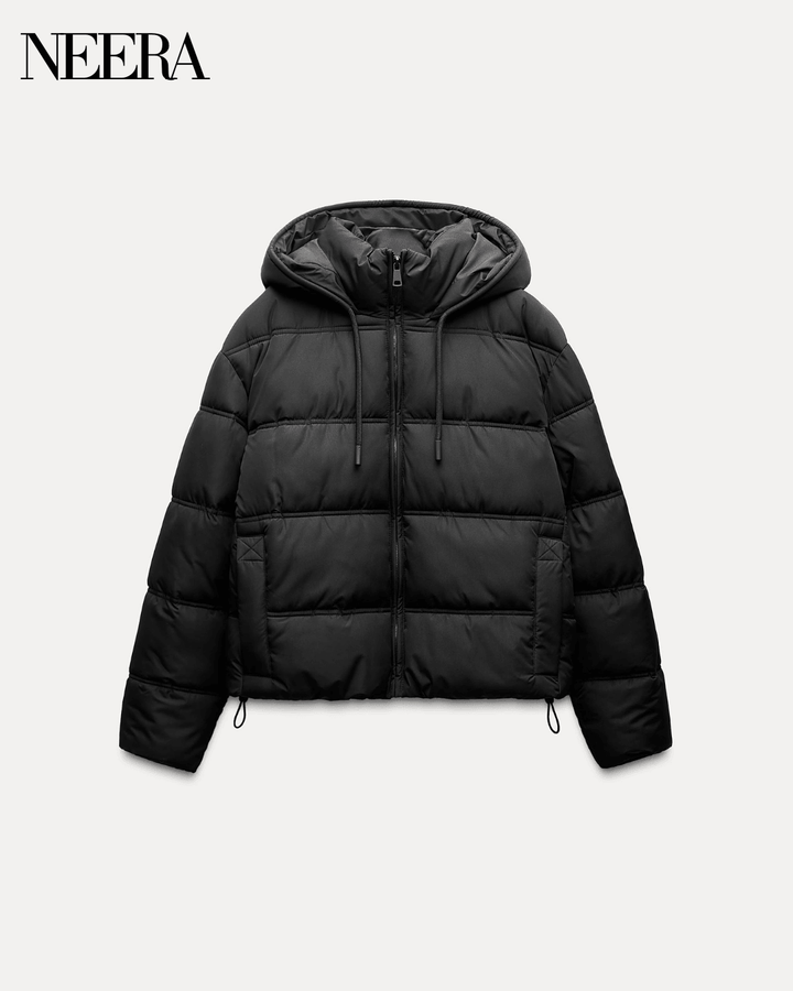 Down Jacket with Hood