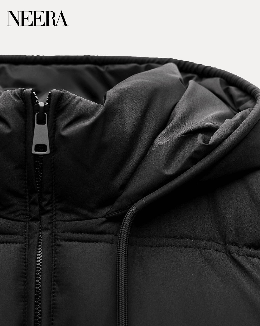 Down Jacket with Hood