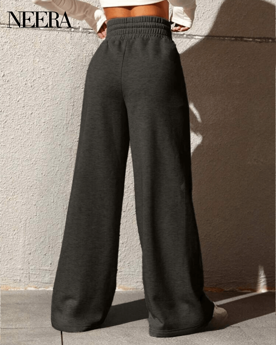 Suit Pants with Drawstring Waist