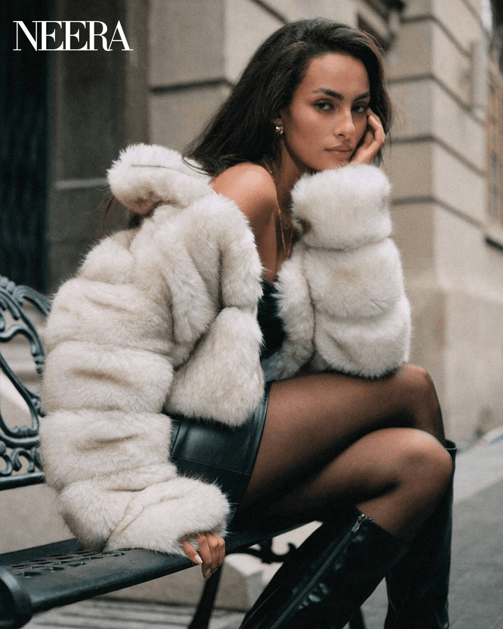 Synthetic Fur Coat - NEERA Collection