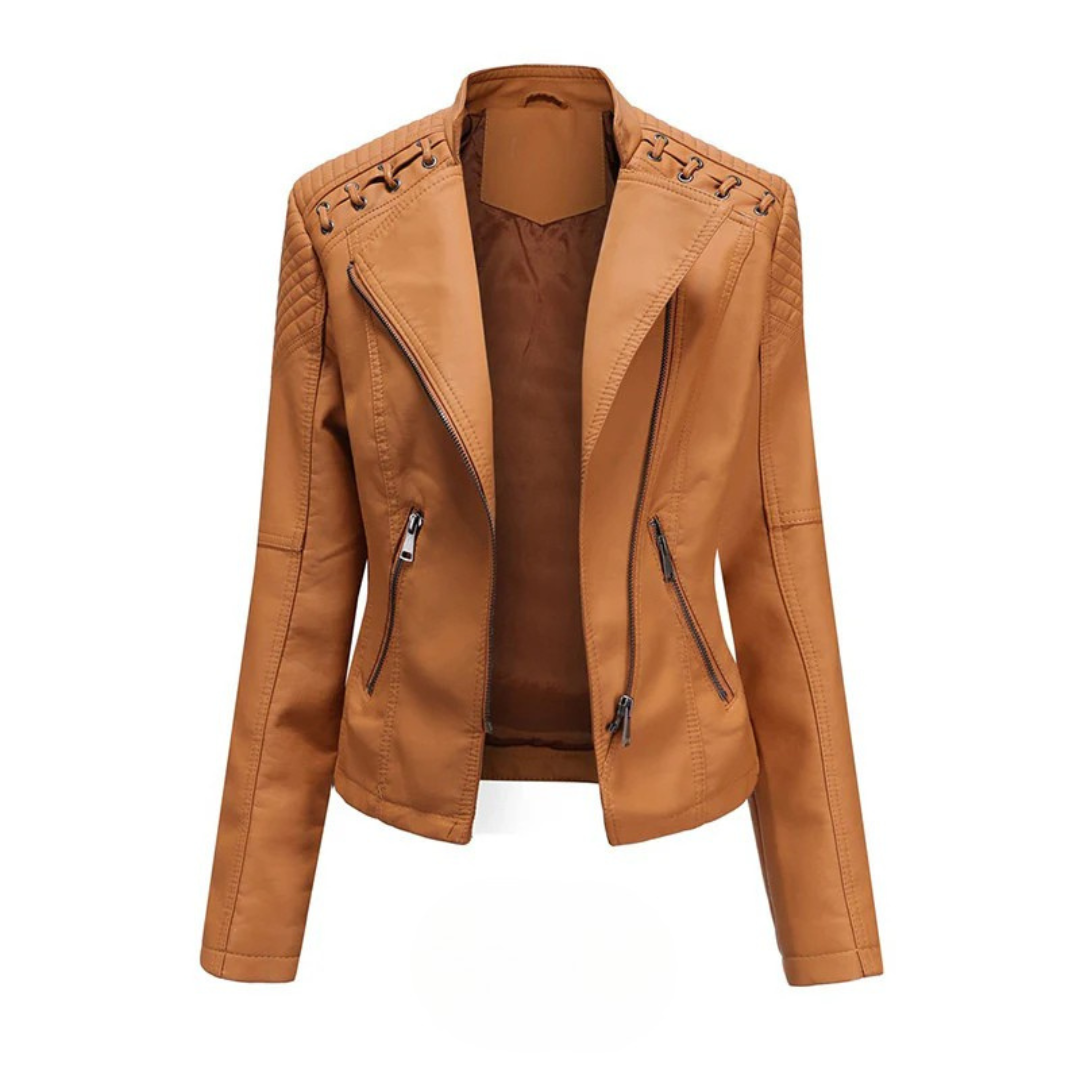 Chloé | Veste en cuir véritable