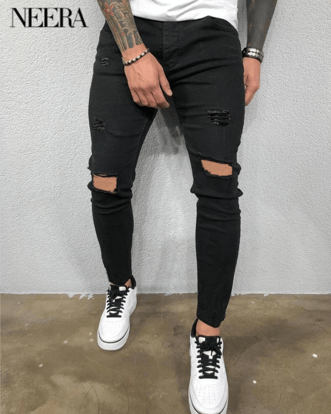 Ripped Skinny Jeans