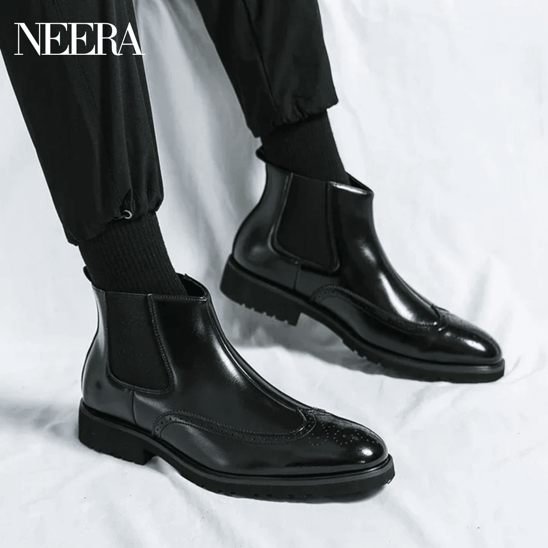 Adriel | Leather Chelsea boots