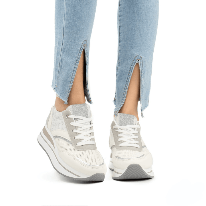 Clary casual walking sneakers with comfortable wedge