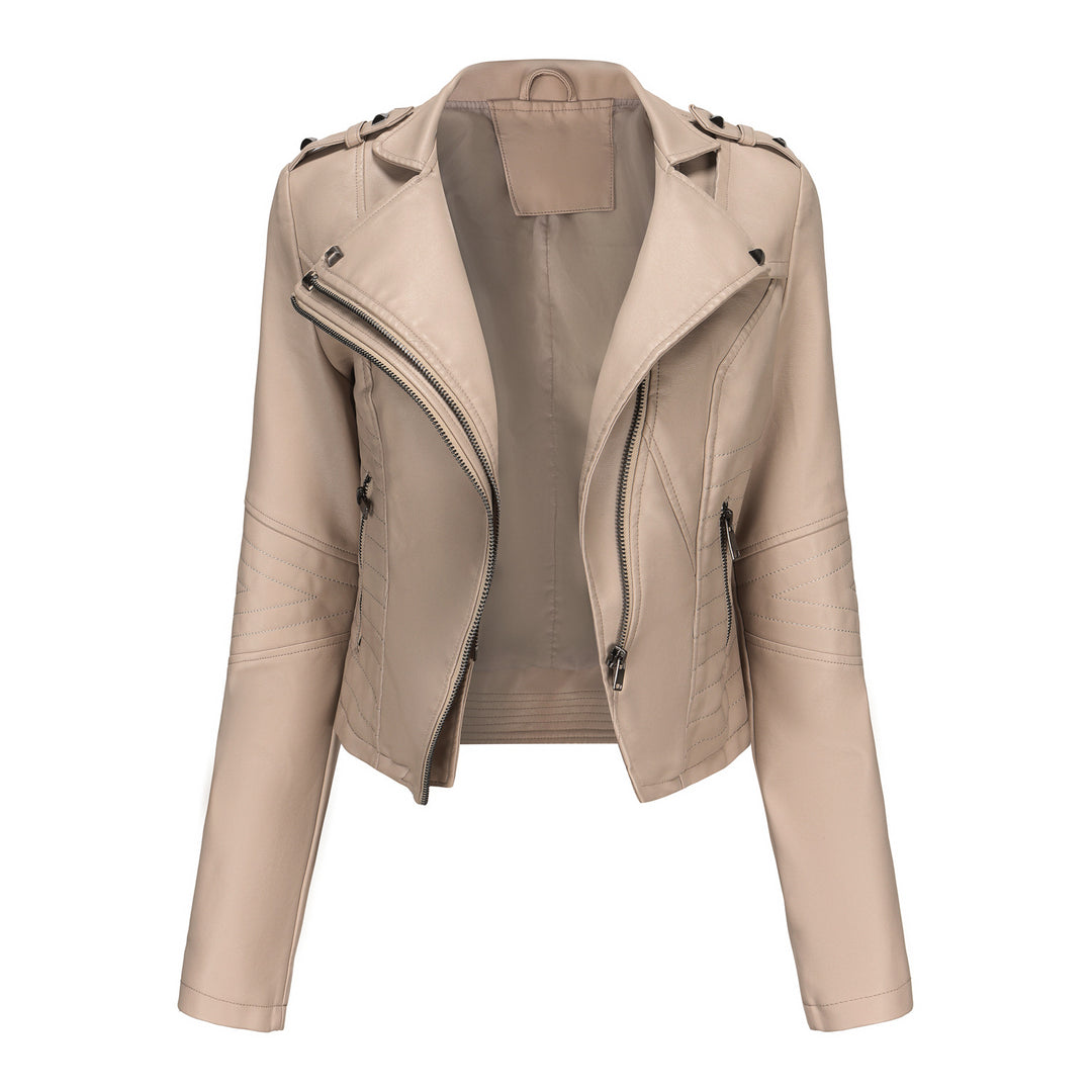 Elsa | Chiodo en cuir véritable