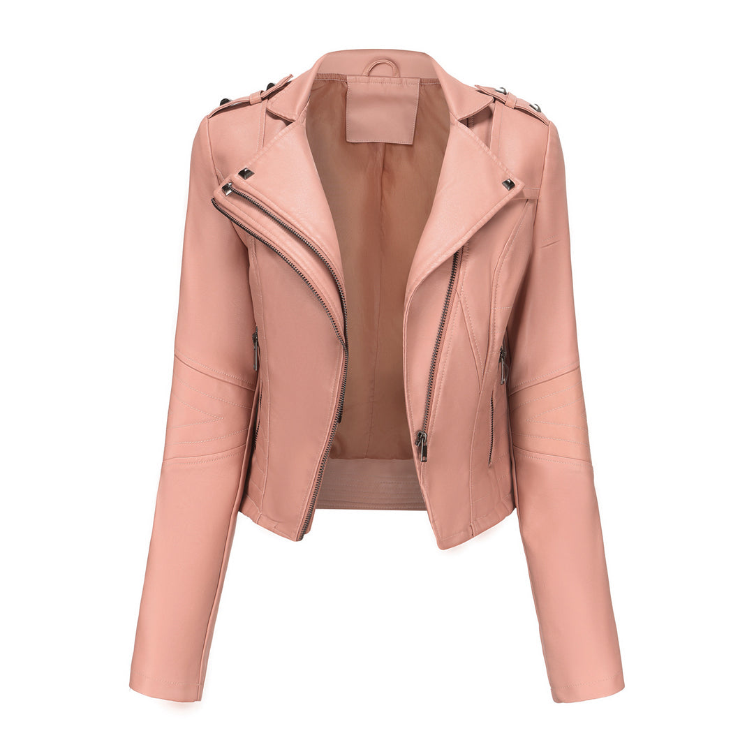Elsa | Chiodo en cuir véritable