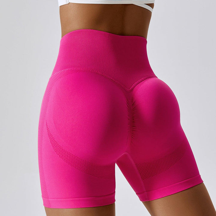 Pantaloncini fitness a vita alta