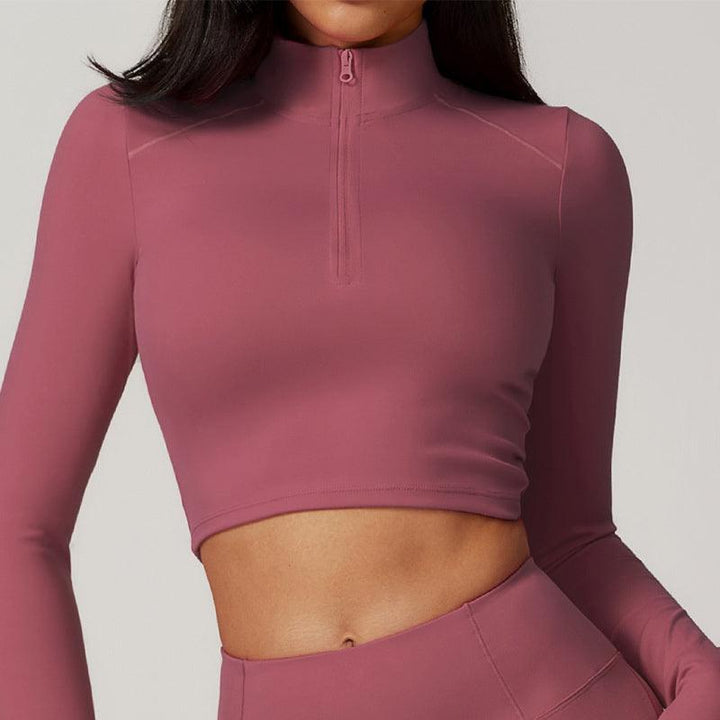 Fitness Top with zip